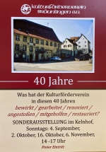 Bild: 40 Jahre Kulturförderverein